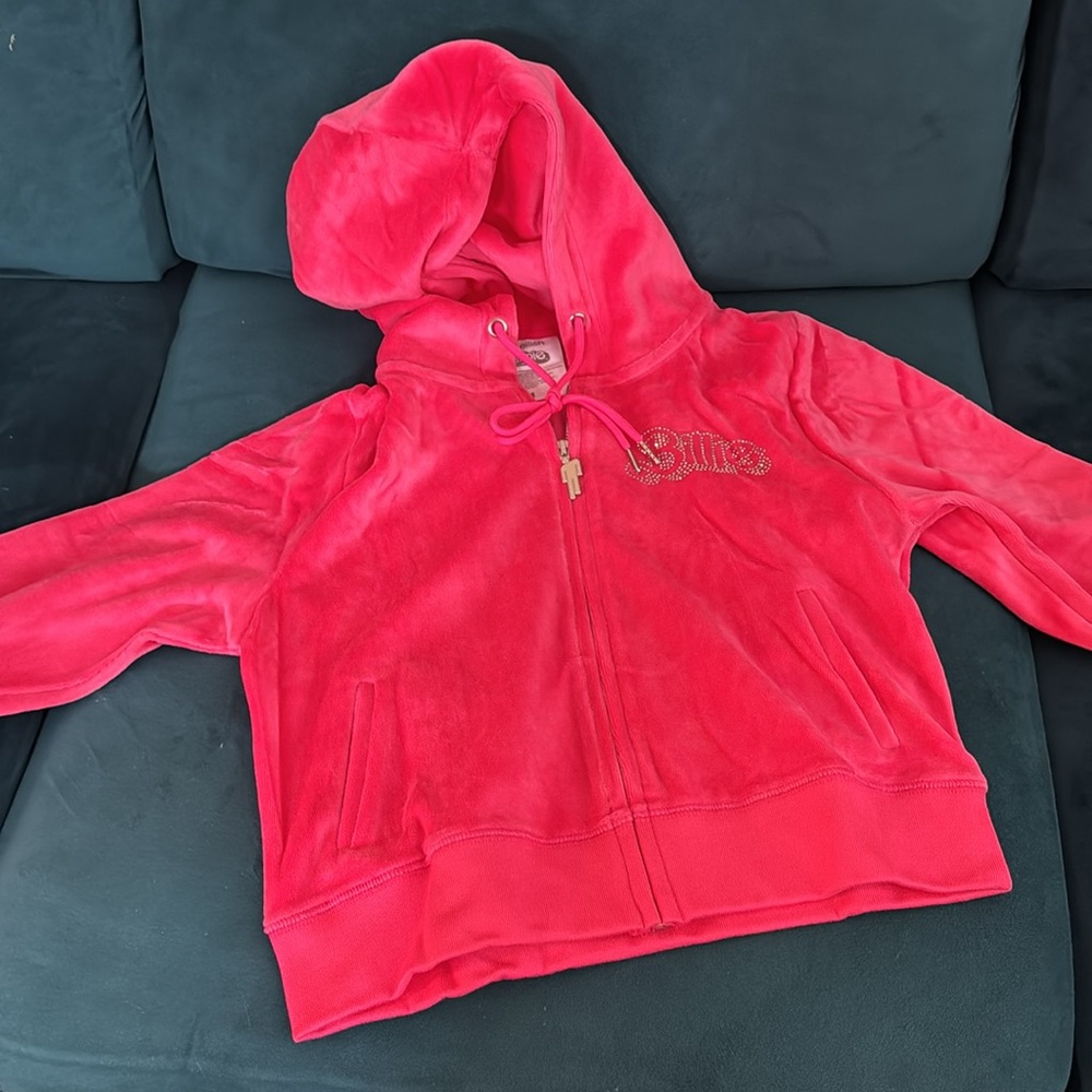 Billie Eilish Pink Zip-Up Hoodie - Picture 5 of 6